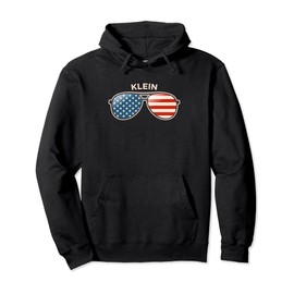 Klein, TX Vintage US Flag Sunglasses Pullover Hoodie