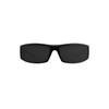 Spy Optic Men's Cooper XL Rectangular Sunglasses, Matte Black-Happy Gray