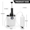 BreeRainz 3L Upgraded Brake Bleeder Kit, Manual Brake Bleeder Fluid