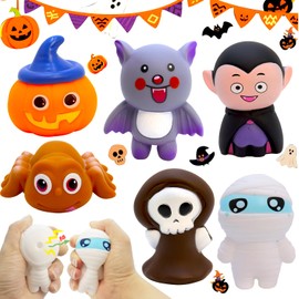 Juguetes de Halloween para niños, juguete de baño de goma, lindo fantasma de goma flotante de 3 pulgadas para ducha, premios de carnaval en el aula, decoración de pasteles, regalos de fiesta para
