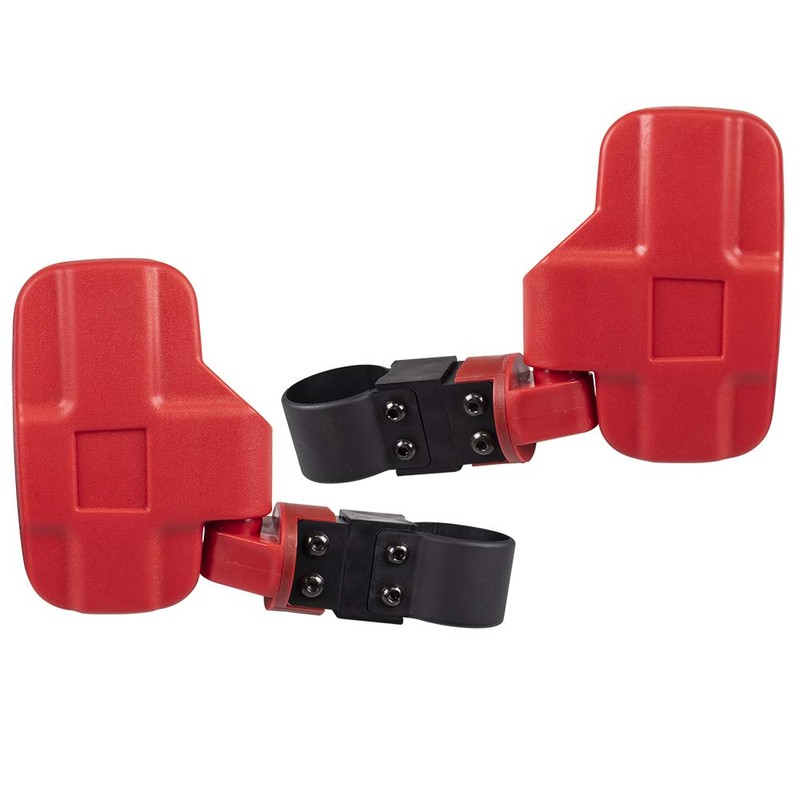 NICHE Red Offroad Break-Away Side View Mirror Set for UTV