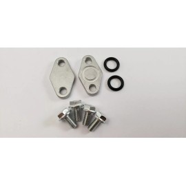 SUZUKI 2008-2020 HAYABUSA GEN 2 - OIL COOLER DELETE BLOCK OFF PLATES W GASKETS & BOLTS