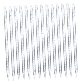 IWOWHERO 100pcs Reusable Cuticle and Nail Care Sticks Plastic Nail Art Dotting Sticks for Precise Manicure and Pedicure Salon Use