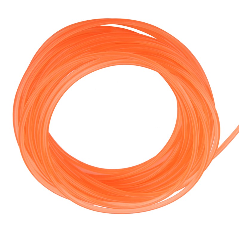 Orange Smooth PU Polyurethane Round Belt for Drive Transmission(5mm*10m)
