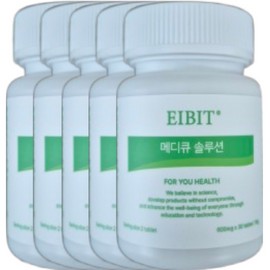 Abit MediQ Solution 600mg x 30 tablets x 5 cans, 75-day supply / 에이빗 메디큐 솔루션 600mg x 30정 x 5통 75일분