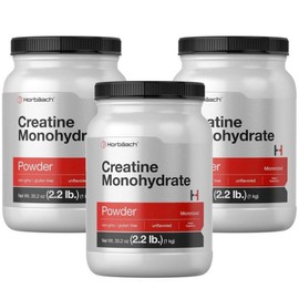 Horbaach Creatine Monohydrate Powder 1kg, 3 pieces / Horbaach 호바흐 크레아틴 모노하이드레이트 파우더 1kg, 3개