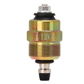 Fuel Shut Off Stop Solenoid Flameout Valve 0330001015 Replacement for Dodge Pickup 5.9L Engine 1989‑1993 12V