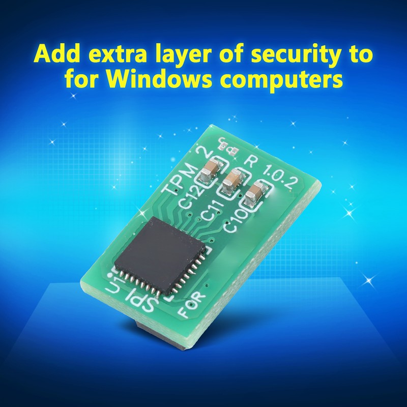 TPM2.0 Module 14 Pin SPI Remote Card Encryption Security Board