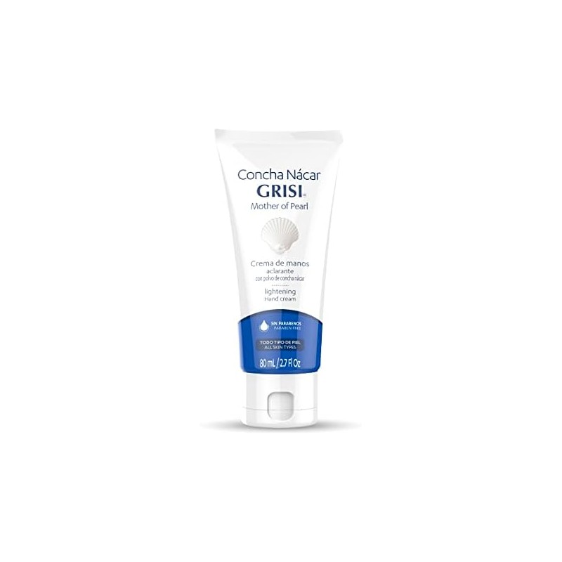 Concha Nácar Grisi Concha Nácar Crema Para Manos 80ml, color,