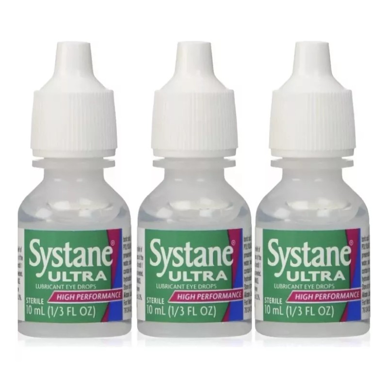 Systane Ultra Lubricante Para Ojos 2 Pack (3 Botes 10ml