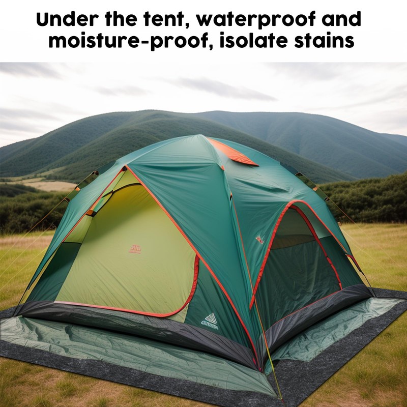 CIEOVO Camping Tent Carpet Mat, 6 x 6 Ft Waterproof