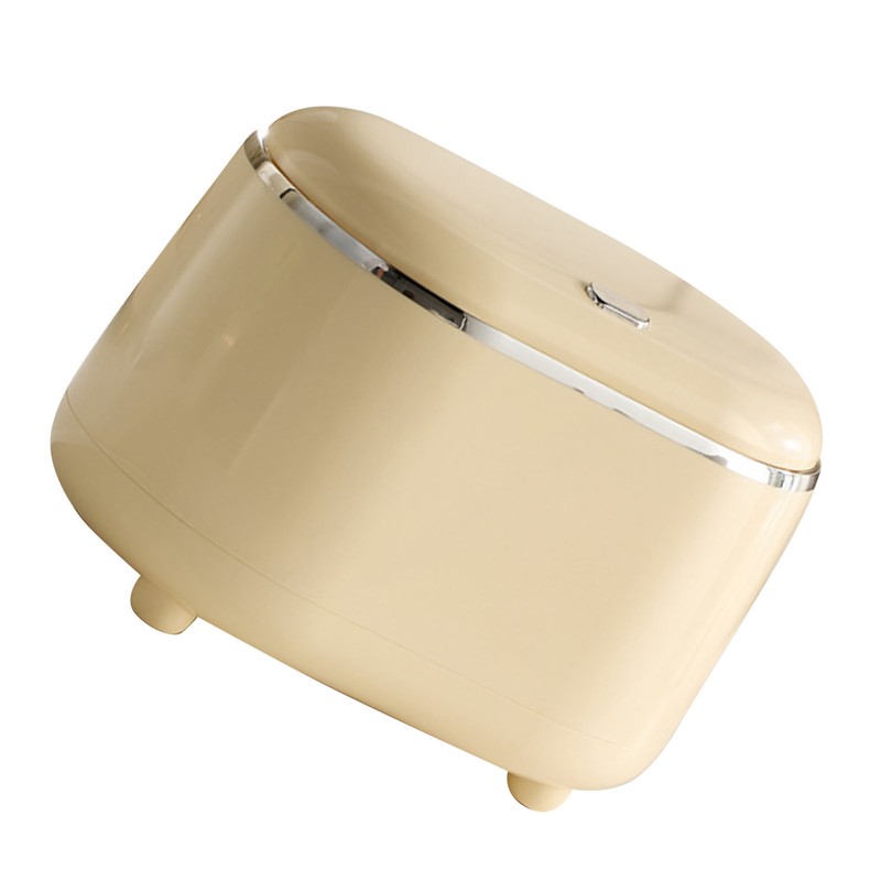 Desktop Trash Can with Lid Small Detachable Countertop Garbage Can
