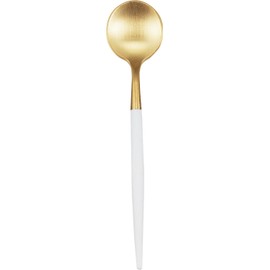 Cutipol GOA White Gold Mocha/Espresso Spoon G012GW