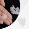 sourcing map 24pcs Flanged Sleeve Bearings Plastic Bushings ID 4mm