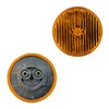 Pair of 2" Round - Amber LED Side Markers w/2