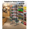 Tuohours Skateboard Racks Floor Stand Holder, Freestanding 5-Tier Skateboard Storage