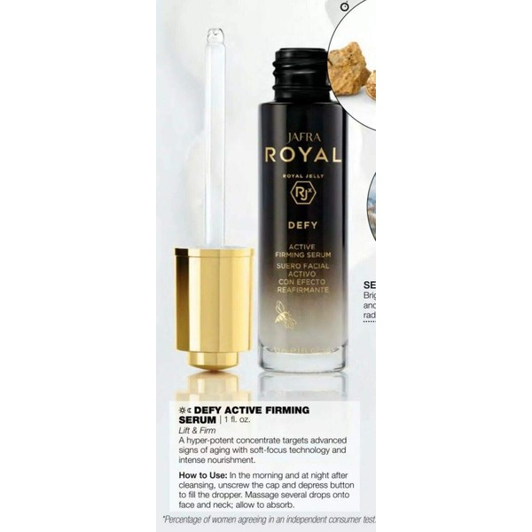 Jafra Royal Jelly Defy Active Firming Serum 1oz