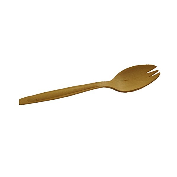 Pantryware Essentials Pantry 145-200 5.5 Wooden Cutlery Sporks, 0.3" Height, 0.2" Width, 5.5" Length (Pack of 200)