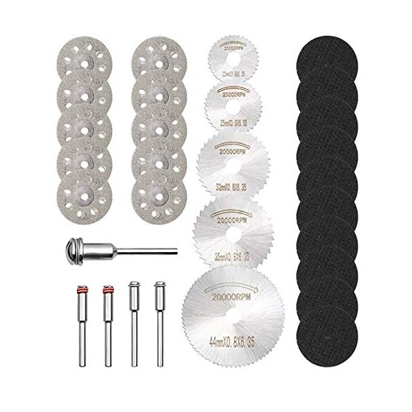 Cutting Wheel Set 30 PCS Fiberglass Reinforced for Rotary Tools