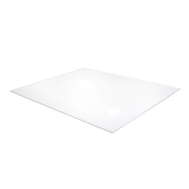 Floortex Polycarbonate XXL Office Mat 60" x 60" for Hard Floors, Clear (FR1215015019ER)