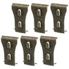 Biaungdo 6 Pcs Brick Wall Clips, Steel Brick Hook Clips,