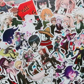 Meet Holiday Japan Anime Game Danganronpa: Trigger Happy Havoc Laptop Stickers Water Bottle Travel Case Car Skateboard Motorcycle Bicycle Luggage Guitar Bike Decal