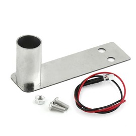 SHEAWA Exhaust Pipe (for 1/10 RC Cars) with LED Light Universal Metal Conversion Part (01)