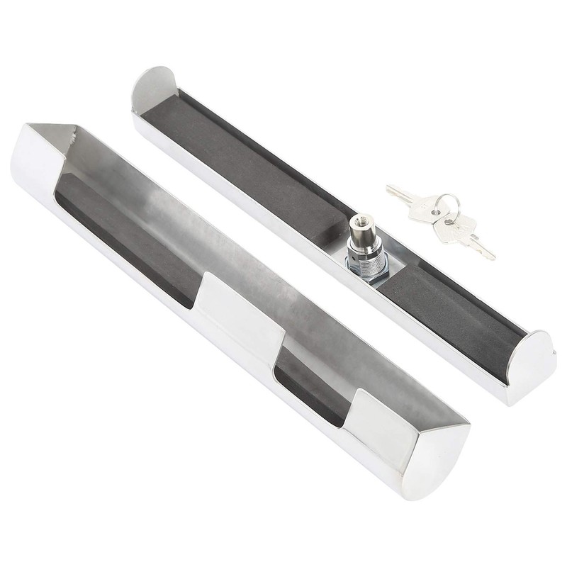 NovelBee Heavy Duty Stainless-Steel Outboard Engine Lock with Key