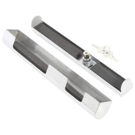 NovelBee Heavy Duty Stainless-Steel Outboard Engine Lock with Key