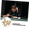 ULTECHNOVO 5sets Pool Cue Joint Screws Extension Adapters for Billiard