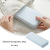 YanHLQJY Pencil Case Plastic Pencil Box Concise Stationery Storage Box