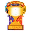 20 x Achievement Award Certificates for Kids – Colourful Trophy