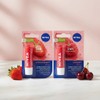 Set 2 Nivea Shine Protector Labialbalsamo Cherrystrawberry