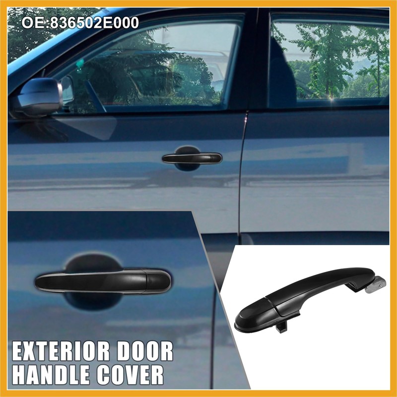 Partuto Rear Left Car Exterior Door Handles for Hyundai Tucson