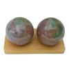 Top Chi Fancy Jasper Baoding Balls for Hand Therapy, Exercise,