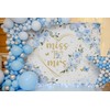 Mocsicka Miss to Mrs Bridal Shower Backdrop Boho Something Blue