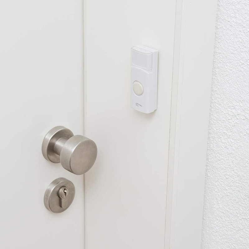 CASAcontrol Housebell: Socket Doorbell with Wireless Bell Push Button and