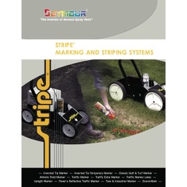 Seymour 12-Pack of 20 Oz Of Sycamore 20-668 Fluorescent Green Stripe Ultra Bright Water-Based Inverted Marker Spray Paint