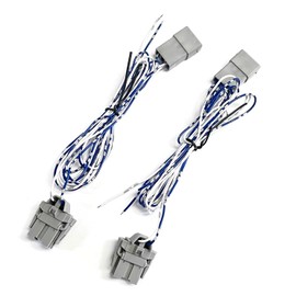 CGP CGP-7168 Car Tweeter Extension Connector for Honda Vehicles, Connector with Coupler, 2-Pack Wiring Harness