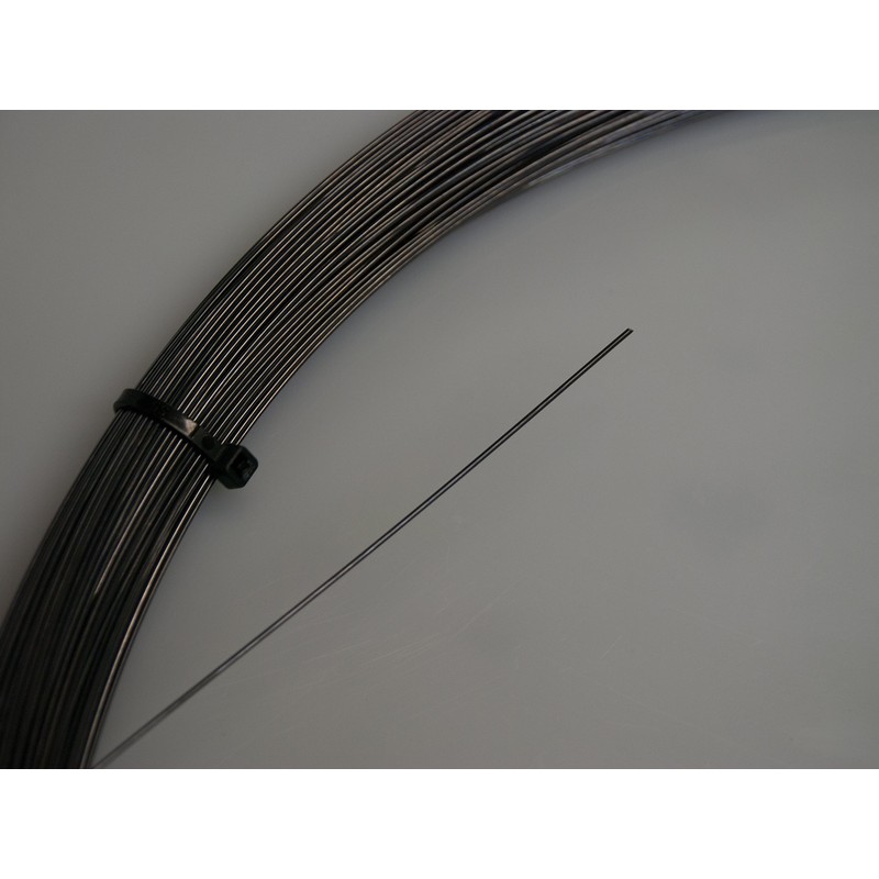 5 Feet Nitinol Shape Memory Pre-trained Wire (1.0mm 80 C