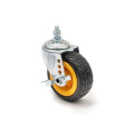 Rock-N-Roller Ground Glider Caster with Brake 5" x 2" 2-Pack for R6G, R8, R10 & R11G Multi-Carts