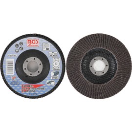 BGS Fan Grinding Disc Diameter 125 mm Grit Size 80 Pack of 3976