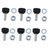 Meuey Lyot-Thumb Screws M6*16 Plastic Clamp Screws with Round Head