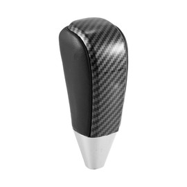 X AUTOHAUX Gear Stick Shift Knob Gear Shift Knob Stick Shifter for Toyota Land Cruiser 2016-2021 4Runner 2003-2021 Tundra 2008-2021 Carbon Fiber Pattern Black