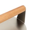 Hamburger Press 304 Stainless Steel Smooth Surface Wooden Handle Easy