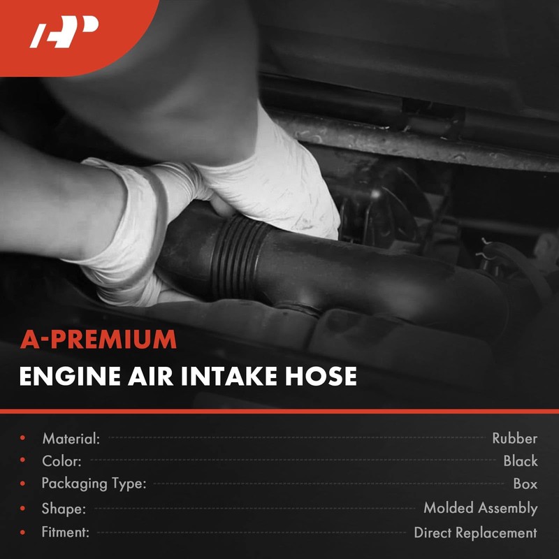 A-Premium Engine Air Intake Hose Tube [fits SOHC, 6Cyl 3.5L]