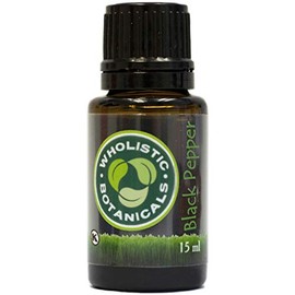 Wholistic Botanicals Black Pepper Essential Oil 15 ml.