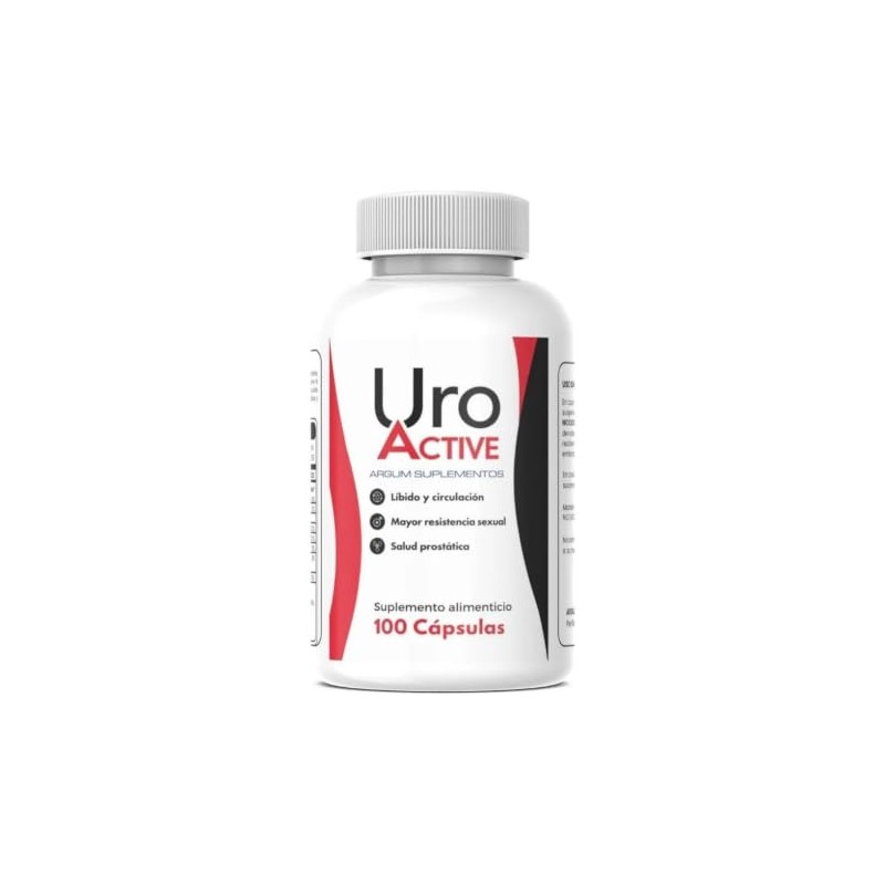ARGUM Uro Active, suplemento herbal, 100 cápsulas