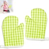 DOERDO 2 Pack Kid Oven Mitts for Kids Heat Resistant