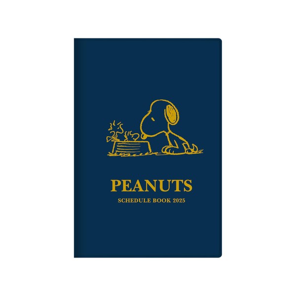Sunstar Stationery Snoopy S2957973 2025 Planner Week A5 Navy
